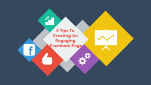 Banner on creating a engaging facebook page